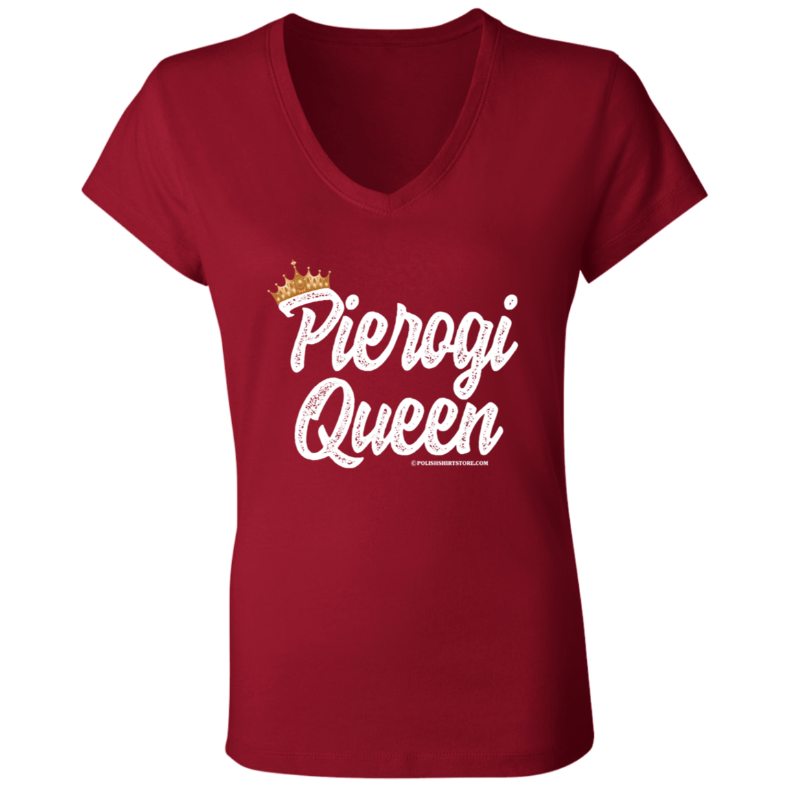 Pierogi Queen T-Shirt Apparel CustomCat   