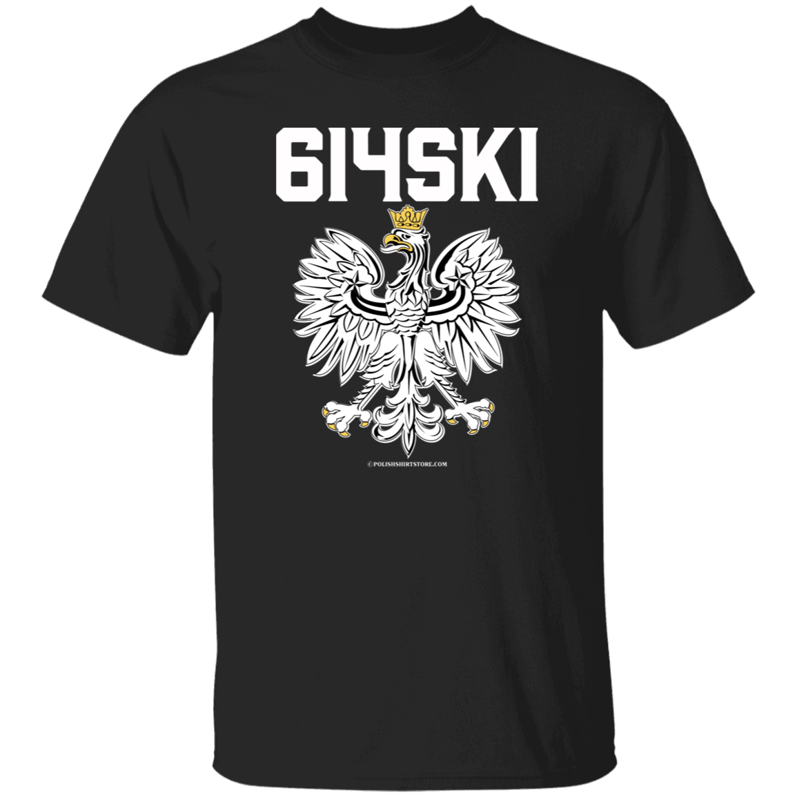 614SKI Apparel CustomCat G500 5.3 oz. T-Shirt Black S