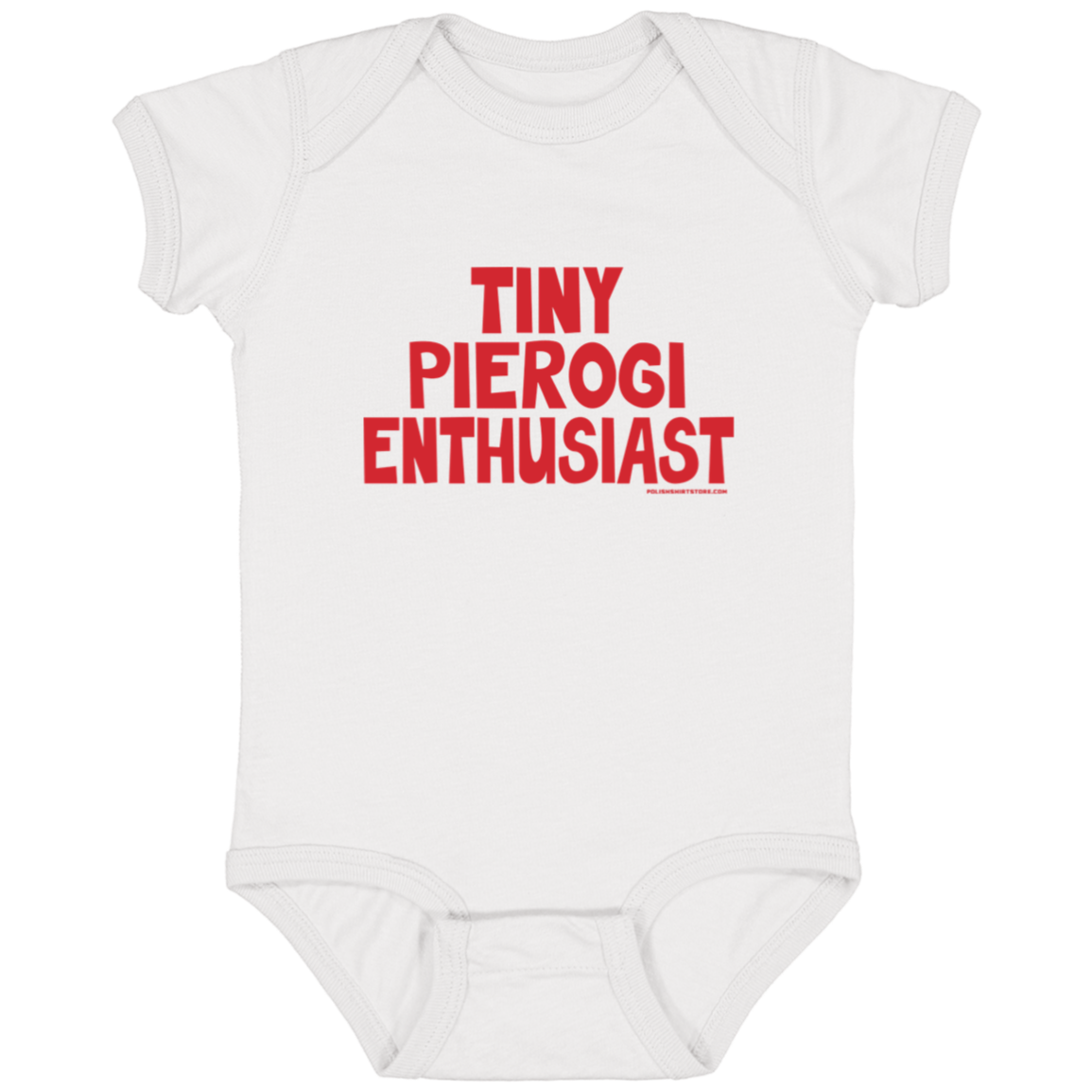 Tiny Pierogi Enthusiast Infant Bodysuit Baby CustomCat White Newborn 
