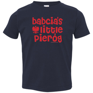 Babcia's Little Pierogi Infant & Toddler T-Shirt - Toddler T-Shirt / Navy / 2T - Polish Shirt Store