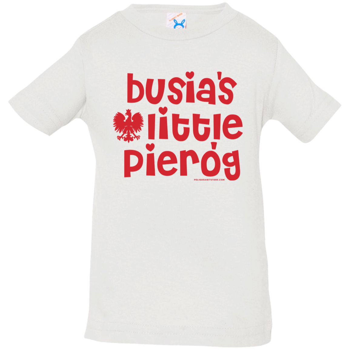 Busia&#39;s Little Pierogi Infant &amp; Toddler T-Shirt Apparel CustomCat Infant  T-Shirt White 6 Months
