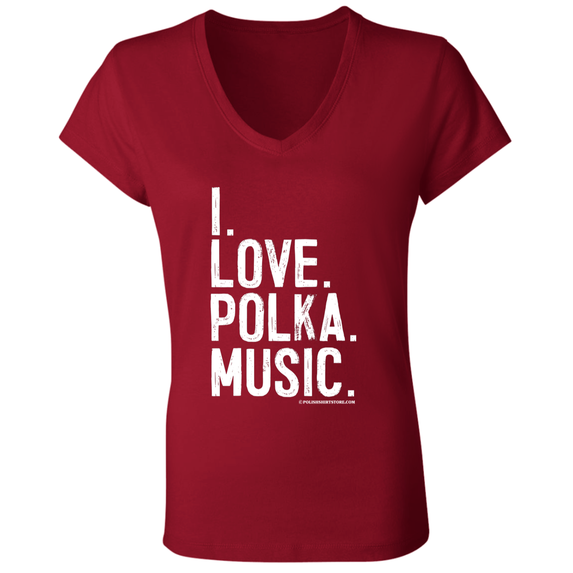I Love Polka Music Apparel CustomCat   