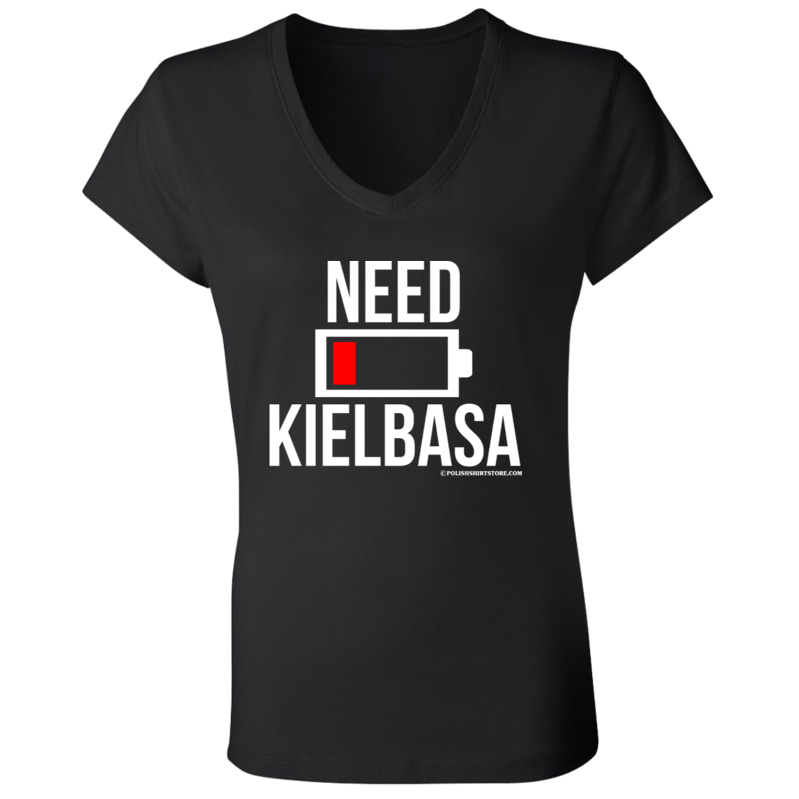 Need Kielbasa Battery Low Apparel CustomCat   