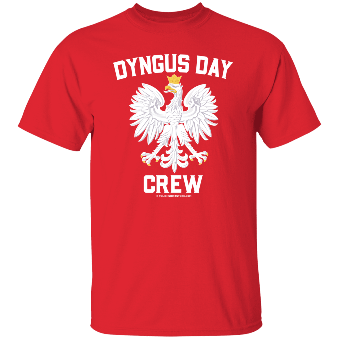 Dyngus Day Crew Apparel CustomCat G500 5.3 oz. T-Shirt Red S