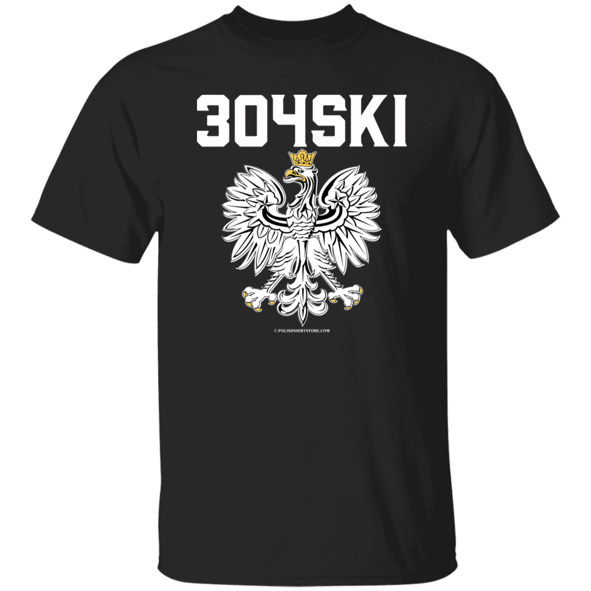 304SKI Apparel CustomCat G500 5.3 oz. T-Shirt Black S