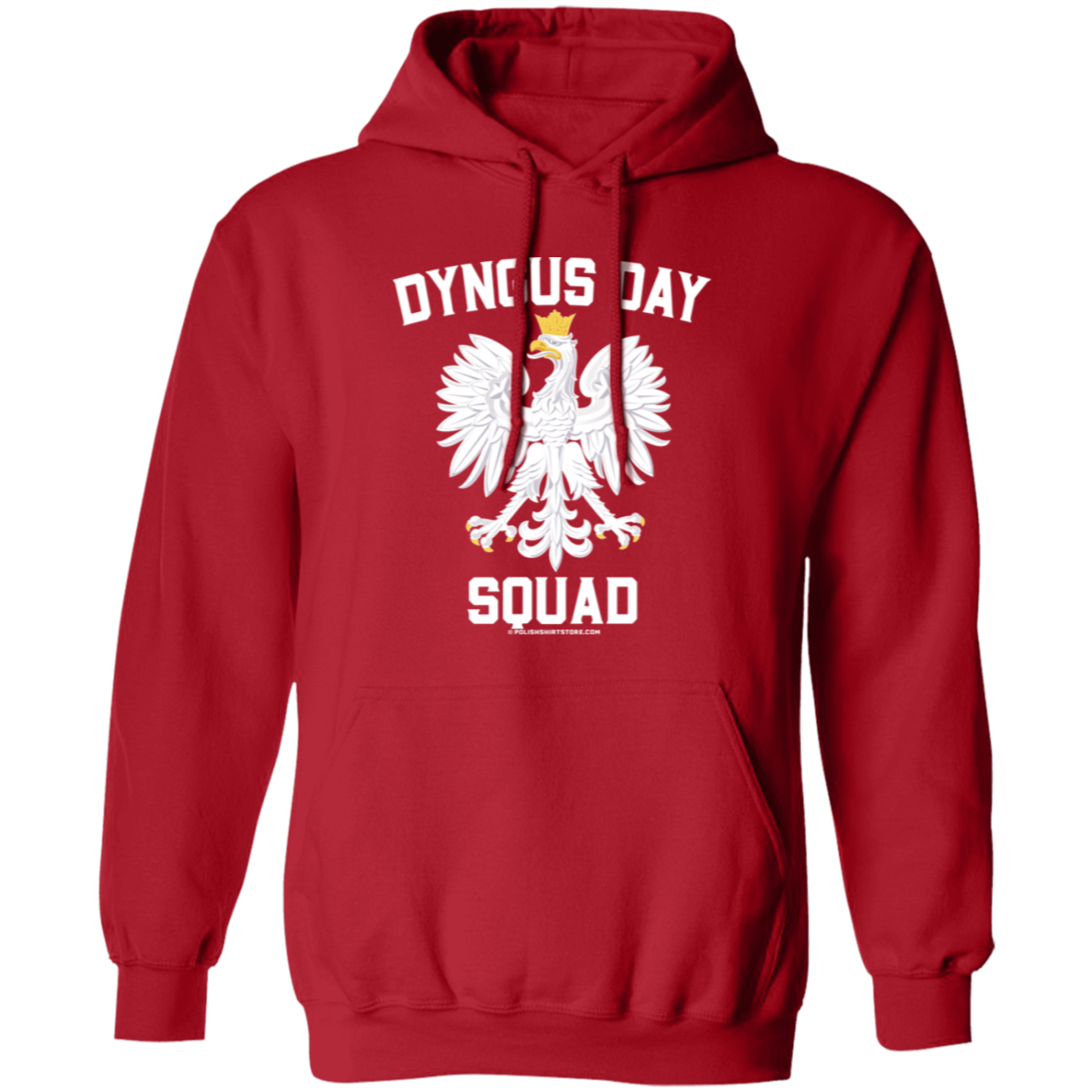 Dyngus Day Squad Apparel CustomCat G185 Pullover Hoodie Red S