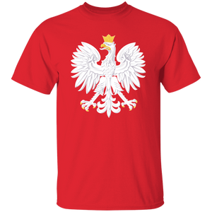 Polish Eagle T-Shirt - Red / S - Polish Shirt Store