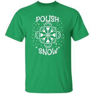 Polish Snow - G500 5.3 oz. T-Shirt / Irish Green / S - Polish Shirt Store