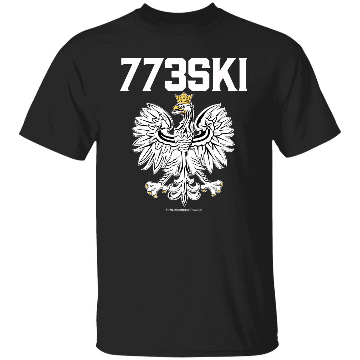 773ski Apparel CustomCat G500 5.3 oz. T-Shirt Black S