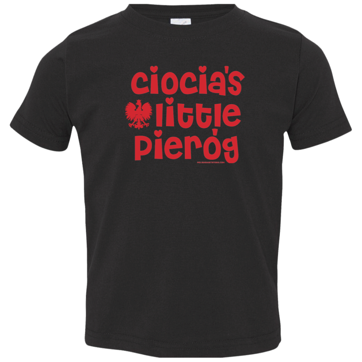 Ciocia's Little Pierogi Infant & Toddler T-Shirt Apparel CustomCat Toddler T-Shirt Black 2T