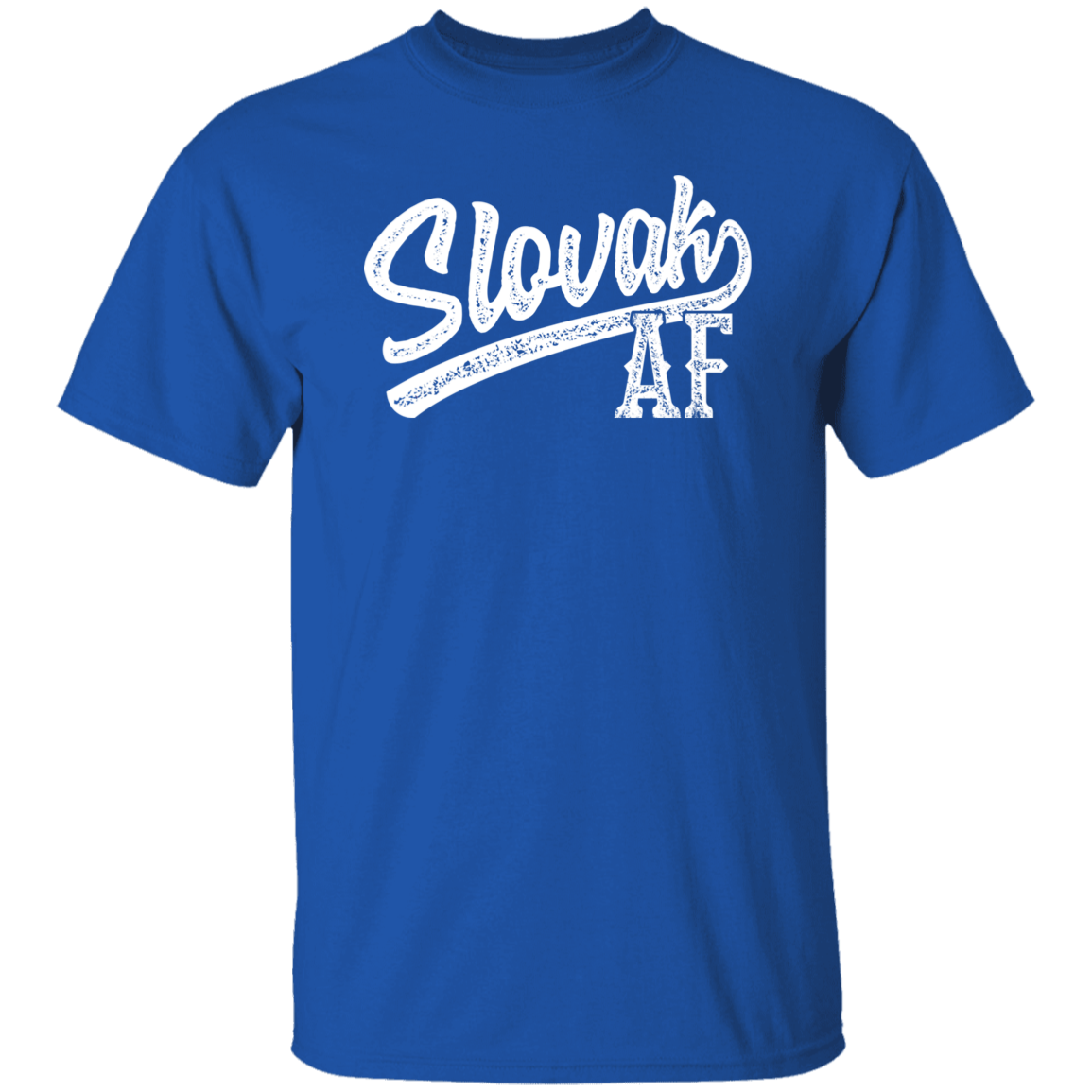 Slovak AF T-Shirts CustomCat Royal S 