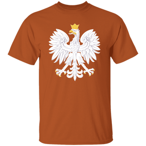 Polish Eagle T-Shirt - Texas Orange / S - Polish Shirt Store