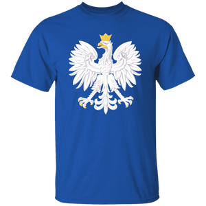 Polish Eagle T-Shirt - Royal / S - Polish Shirt Store