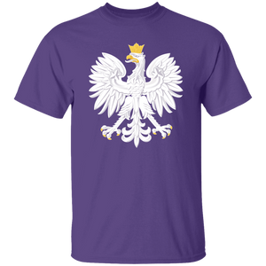 Polish Eagle T-Shirt - Purple / S - Polish Shirt Store