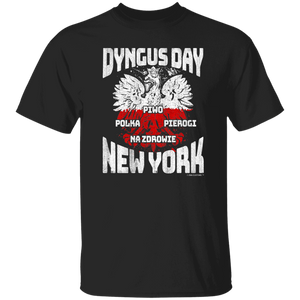 Dyngus Day New York - G500 5.3 oz. T-Shirt / Black / S - Polish Shirt Store