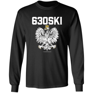 630ski - G240 LS Ultra Cotton T-Shirt / Black / S - Polish Shirt Store