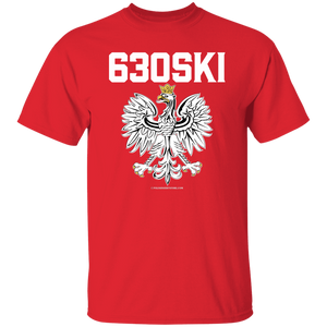 630ski - G500 5.3 oz. T-Shirt / Red / S - Polish Shirt Store