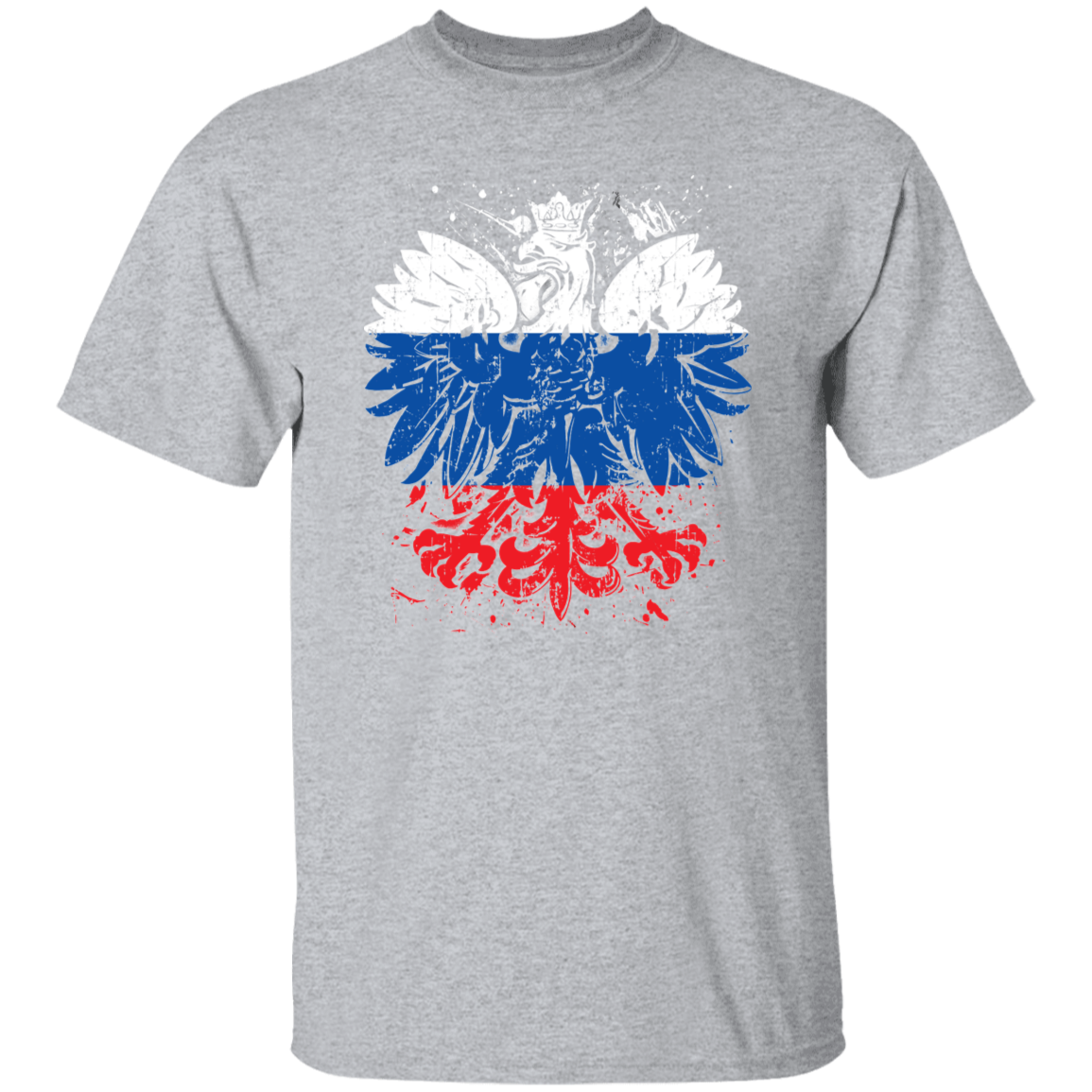 Polish Slovak Heritage T-Shirts CustomCat Sport Grey S 