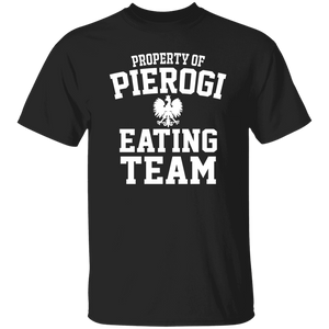 Property of Pierogi Eating Team - Black / S - Polish Shirt Store