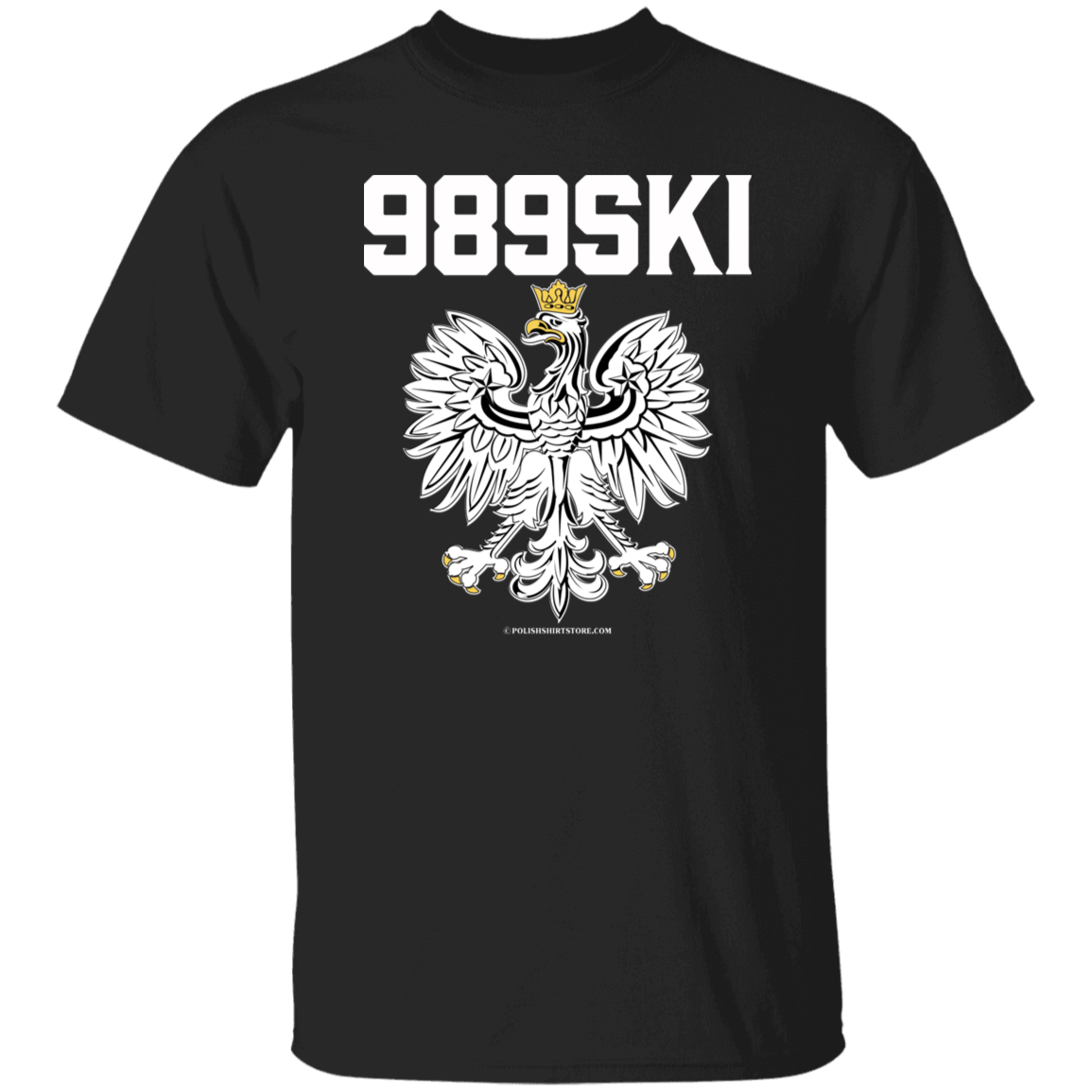 989SKI Apparel CustomCat G500 5.3 oz. T-Shirt Black S