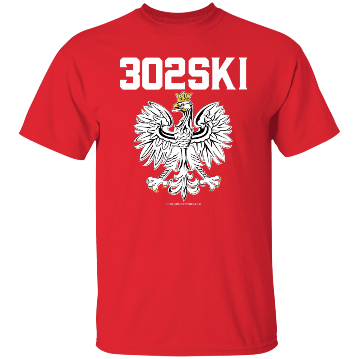 302SKI Apparel CustomCat G500 5.3 oz. T-Shirt Red S