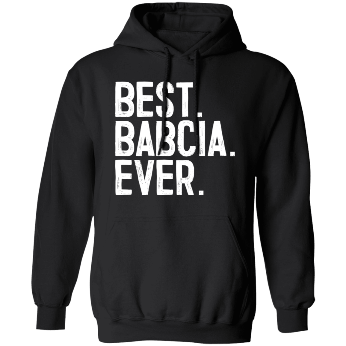 Best Bacia Ever Apparel CustomCat G185 Pullover Hoodie Black S