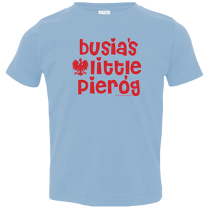 Busia's Little Pierogi Infant & Toddler T-Shirt - Toddler T-Shirt / Light Blue / 2T - Polish Shirt Store