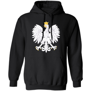Polish Eagle Hoodie - Black / S - Polish Shirt Store