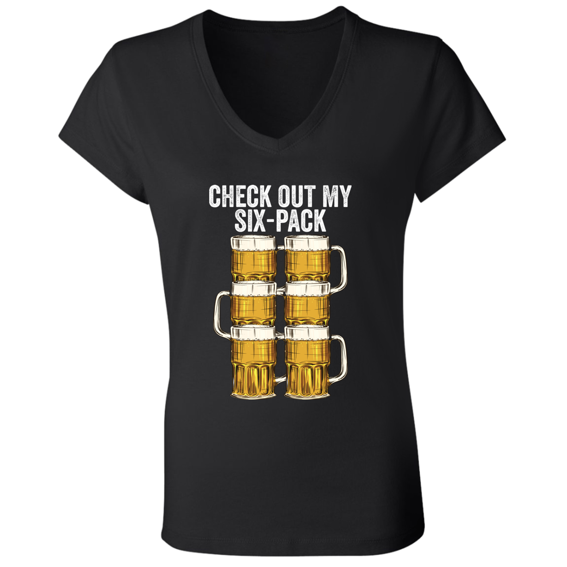 Check Out My Six Pack Beer Apparel CustomCat   