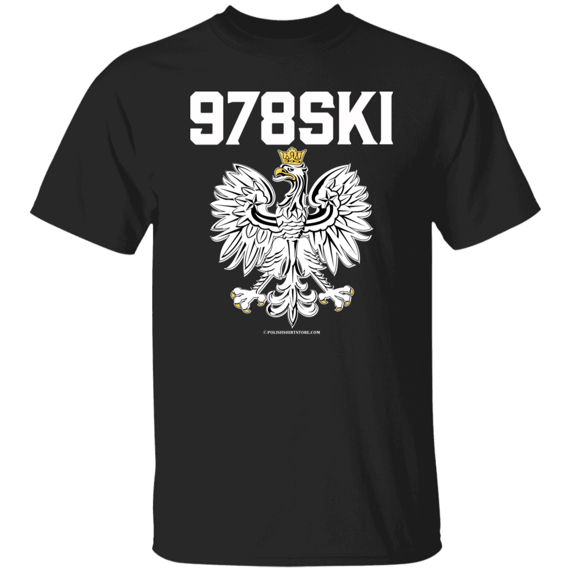 978SKI Apparel CustomCat G500 5.3 oz. T-Shirt Black S