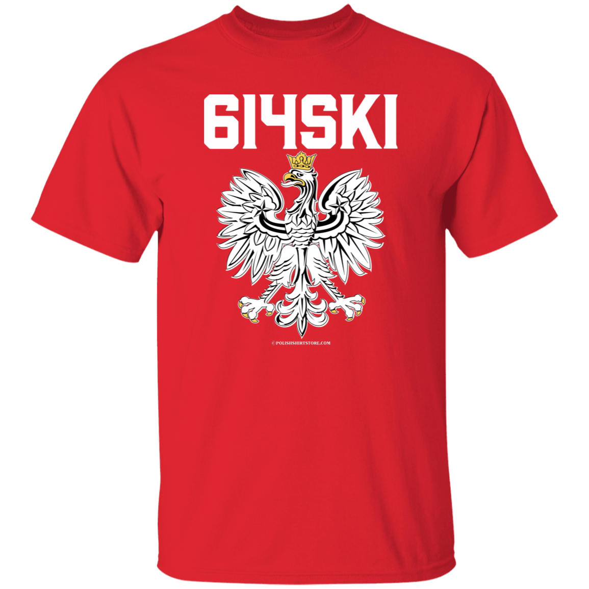 614SKI Apparel CustomCat G500 5.3 oz. T-Shirt Red S