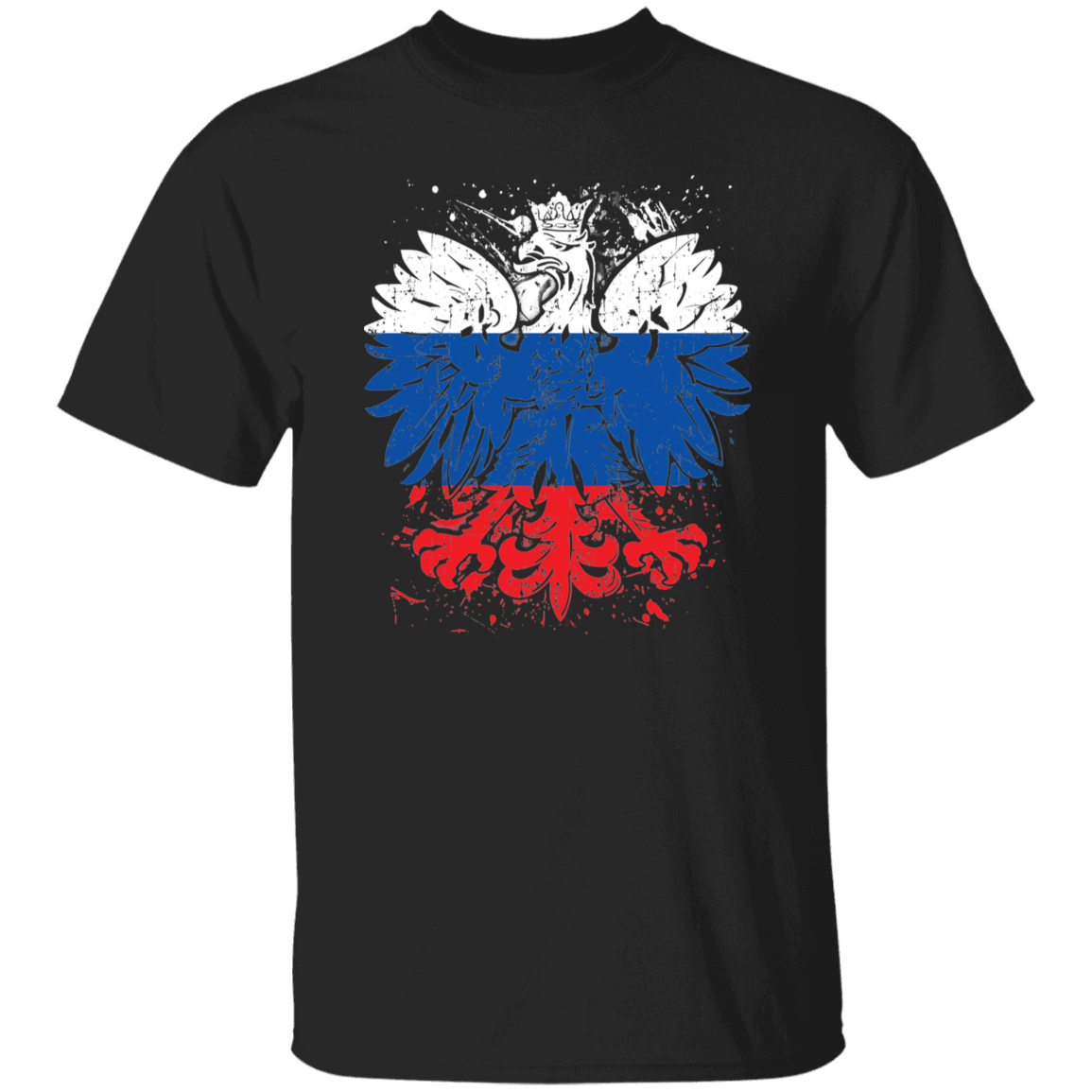 Polish Slovak Heritage T-Shirts CustomCat Black S 