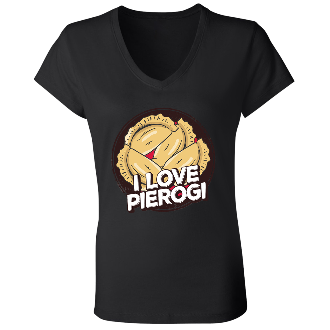 I Love Pierogi Apparel CustomCat   