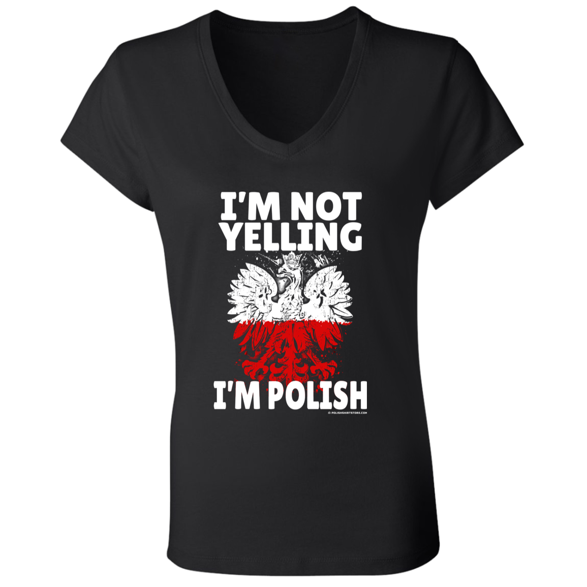 I&#39;m Not Yelling I&#39;m Polish Apparel CustomCat   