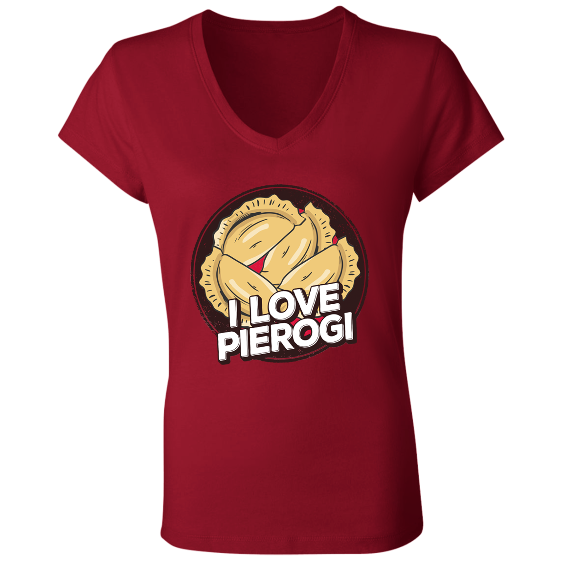 I Love Pierogi Apparel CustomCat   