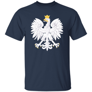 Polish Eagle T-Shirt - Navy / S - Polish Shirt Store