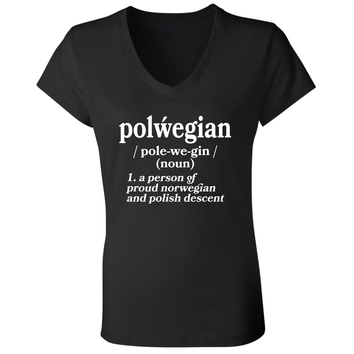 Polwegian - Norwegian and Polish Descent Apparel CustomCat   