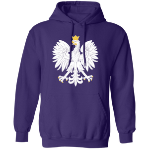 Polish Eagle Hoodie - Purple / S - Polish Shirt Store