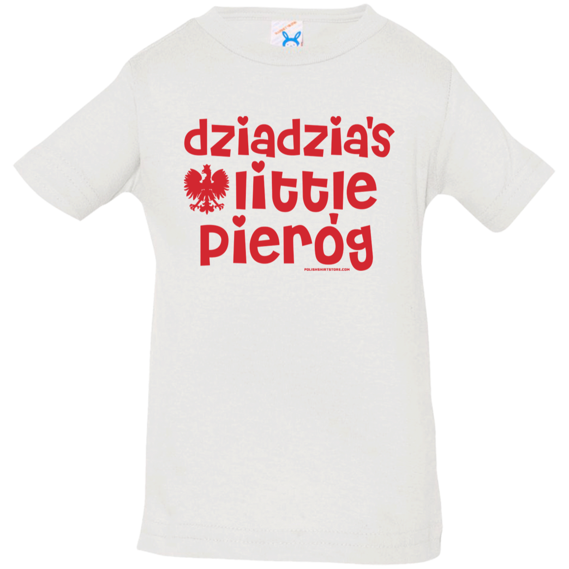 Dziadzia&#39;s Little Pierogi Infant &amp; Toddler T-Shirt Apparel CustomCat Infant  T-Shirt White 6 Months