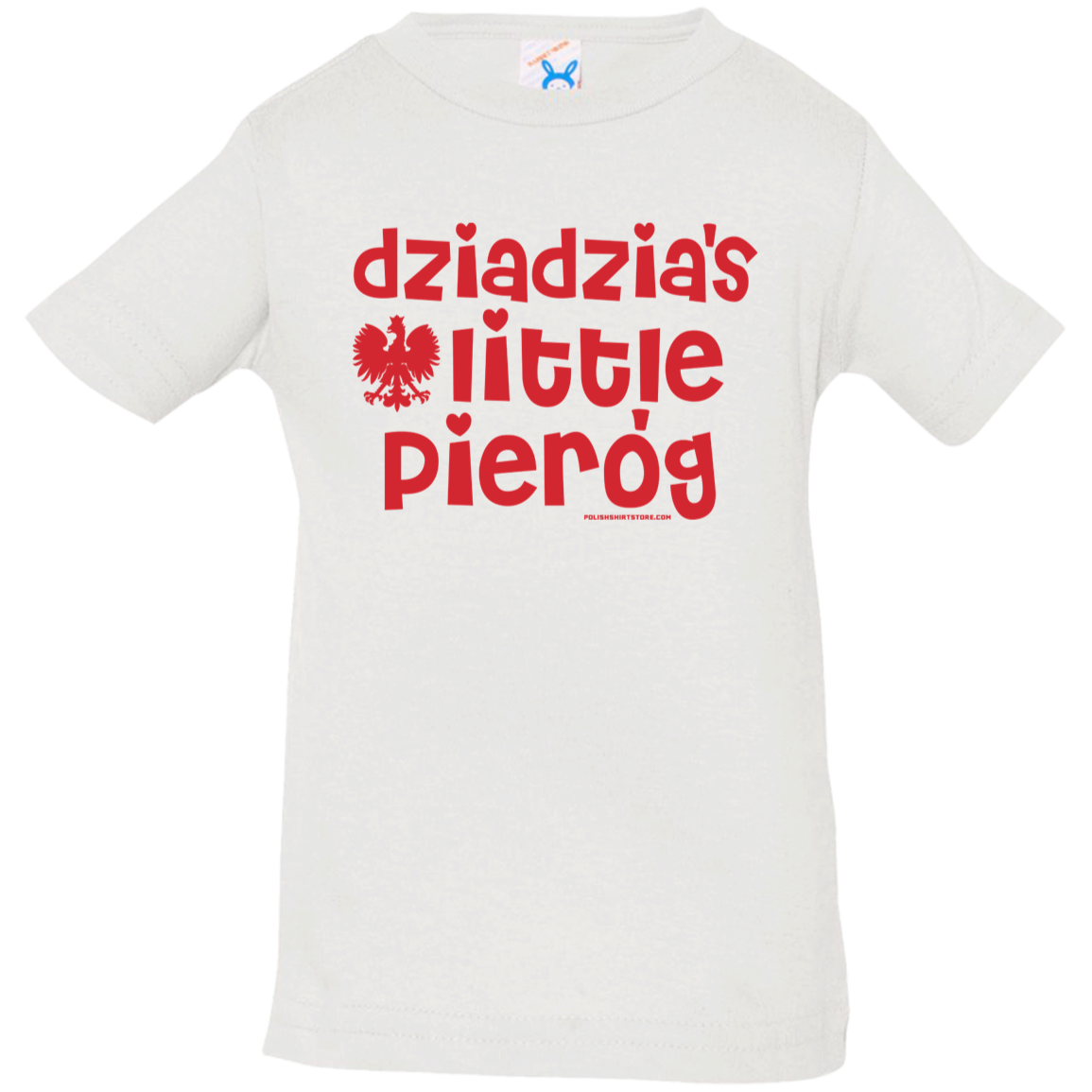Dziadzia's Little Pierogi Infant & Toddler T-Shirt Apparel CustomCat Infant  T-Shirt White 6 Months