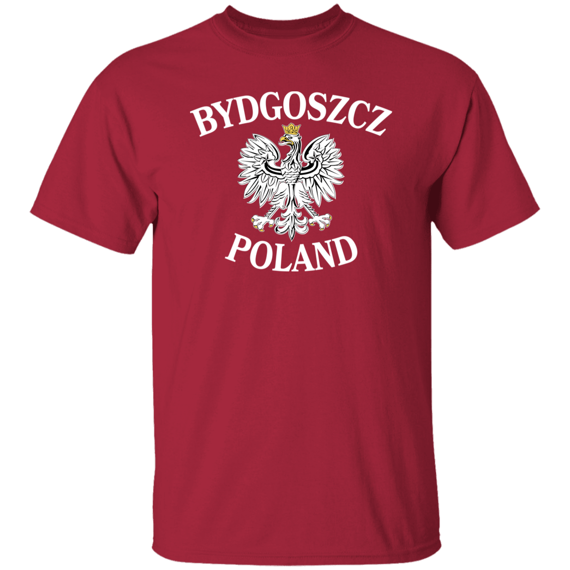 Bydgoszcz Poland T-Shirt T-Shirts CustomCat Cardinal S 