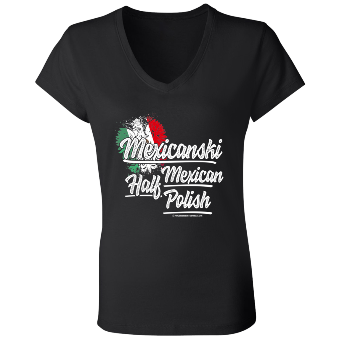 Mexicanski Half Polish Half Mexican Apparel CustomCat   