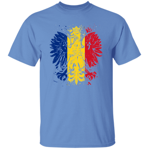 Polish Romanian Heritage - Carolina Blue / S - Polish Shirt Store