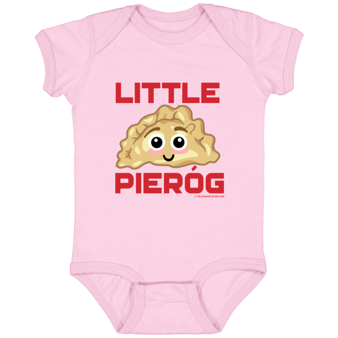 Little Pierog Infant Bodysuit Baby CustomCat Pink Newborn 
