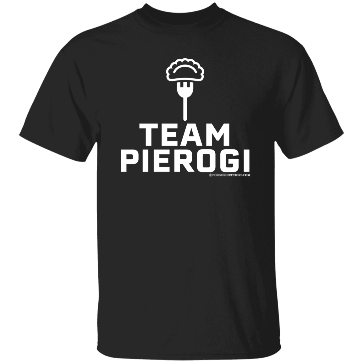 Team Pierogi Apparel CustomCat G500 5.3 oz. T-Shirt Black S
