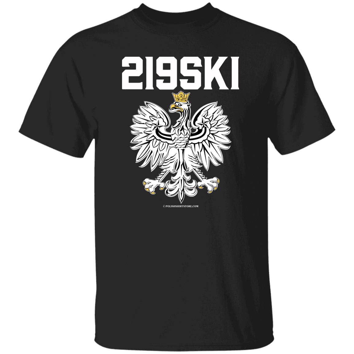 219SKI Apparel CustomCat G500 5.3 oz. T-Shirt Black S