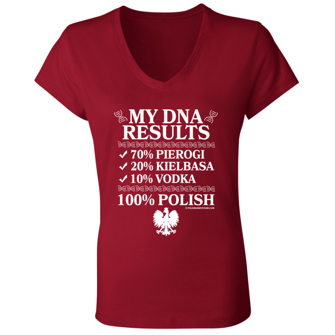 Polish DNA Results Apparel CustomCat   