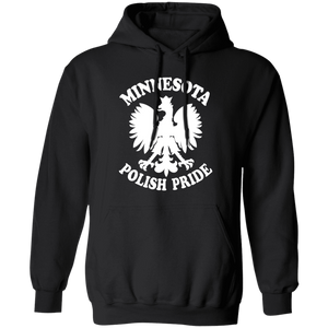 Minnesota Polish Pride - G185 Pullover Hoodie / Black / S - Polish Shirt Store