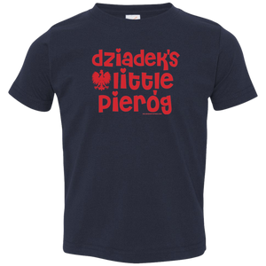 Dziadek's Little Pierogi Infant & Toddler T-Shirt - Toddler T-Shirt / Navy / 2T - Polish Shirt Store