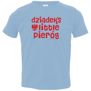 Dziadek's Little Pierogi Infant & Toddler T-Shirt - Toddler T-Shirt / Light Blue / 2T - Polish Shirt Store